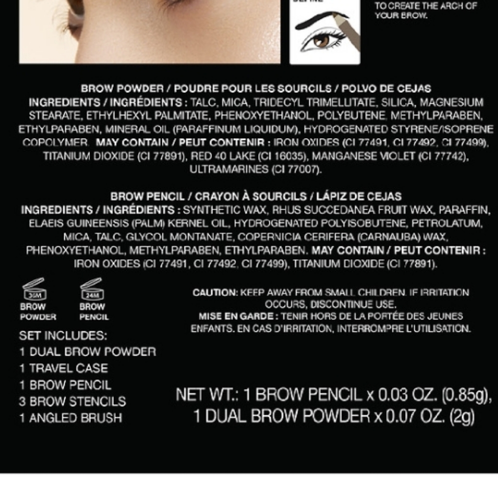 L.A. Colors Browtiful Light Medium 7 Piece Brow Filler Kit NWT - Picture 4 of 6
